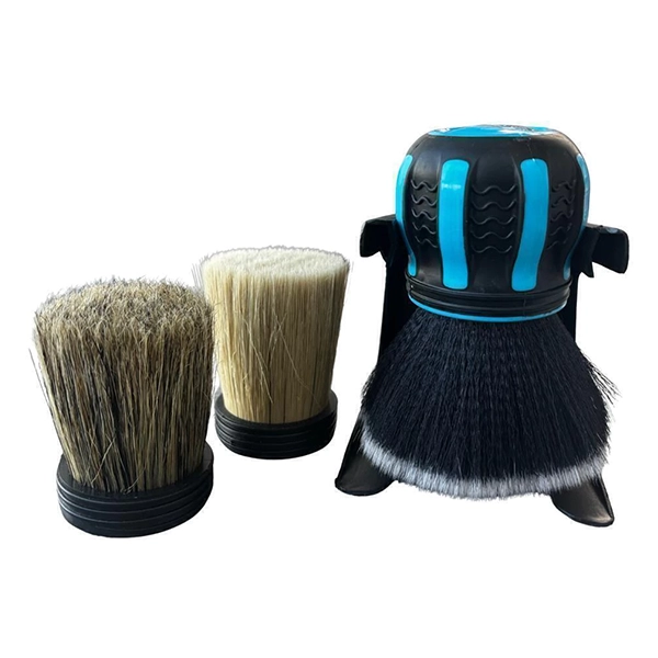 BROCHA KIT x 3 MEDIDAS INTERCAMBIABLES + SOPORTE