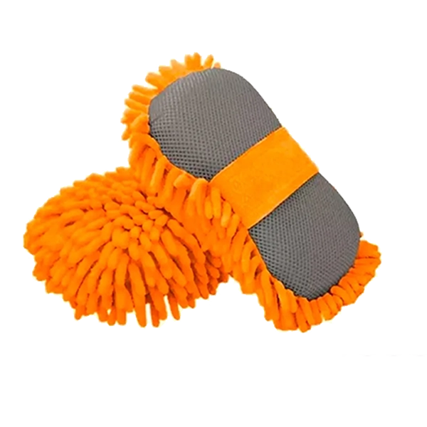 ESPONJA DE MICROFIBRA NARANJA
