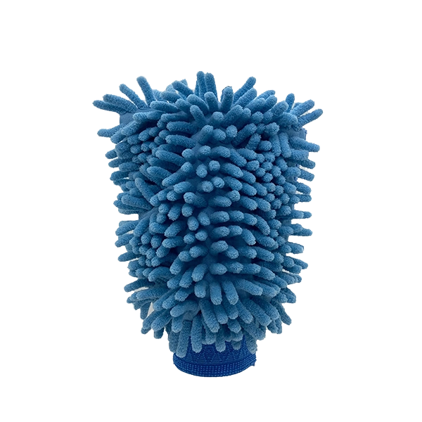 MANOPLA DE MICROFIBRA AZUL