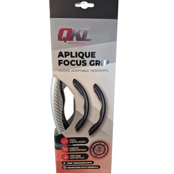 CACHA CUBRE VOLANTE Gris carbono metalizado