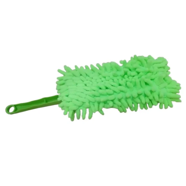 CEPILLO MICROFIBRA LAMPAZO MANGO PLÁSTICO VERDE