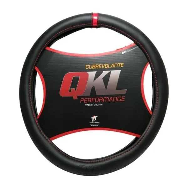 Cubre Volante Arrow Beam Negro Con Rojo 37-39 Cm AL12
