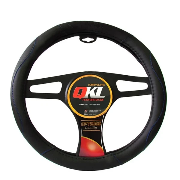 Cubre Volante Optimus Berna Negro Con Azul 37-39 Cm AO90