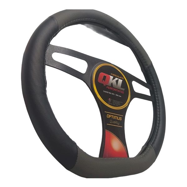 Cubre Volante Optimus Delta Negro/gris 37-39 Cm AX51