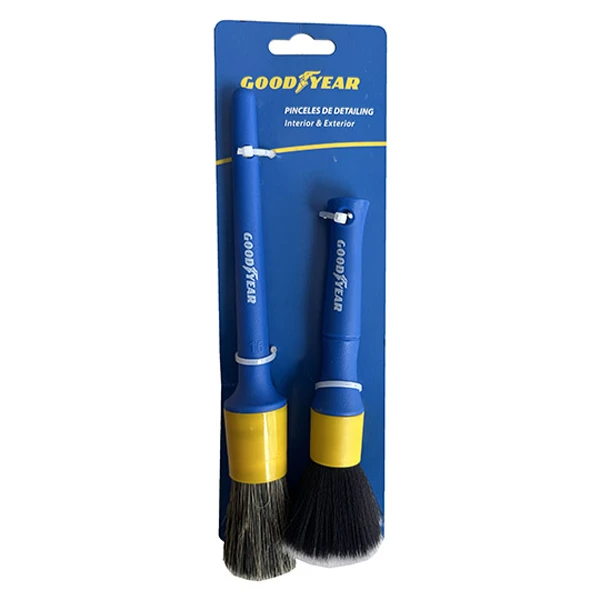 KIT BROCHA Y CEPILLO DETAILING X 2 PIEZAS