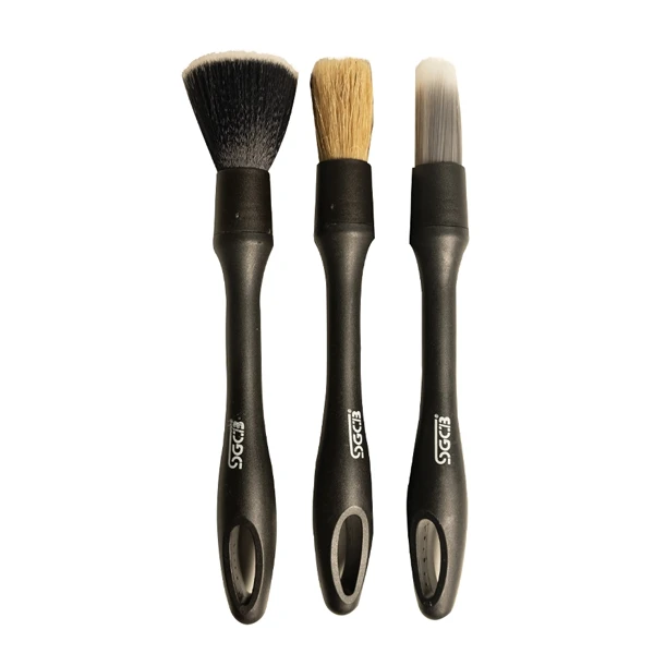 Kit de cepillos detailing interior y exterior