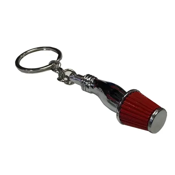 LLAVERO TUNING MOTIVO FILTRO DEPORTIVO ROJO