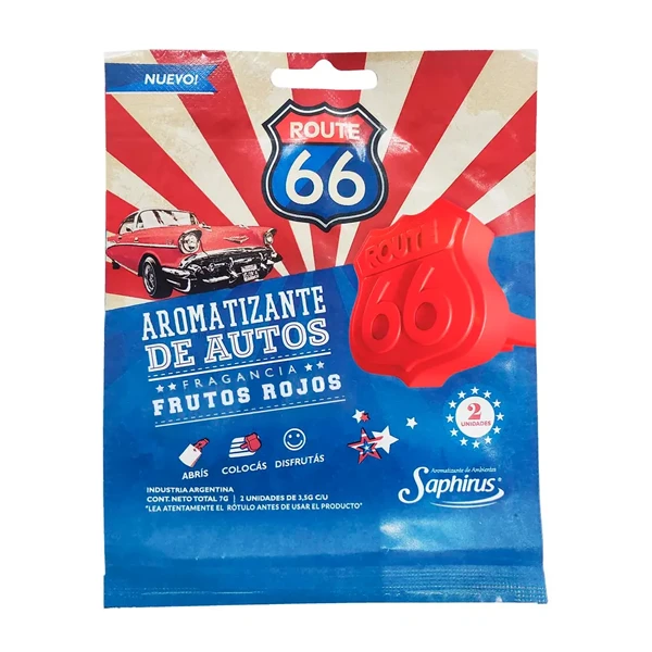Route 66 frutos rojos x 2u