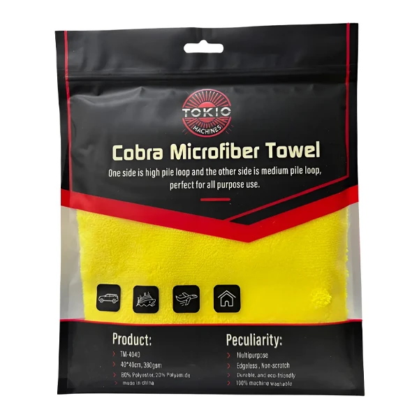 Tokio Machines Microfibra Premium 380Grs Sin Borde 40x40 cm