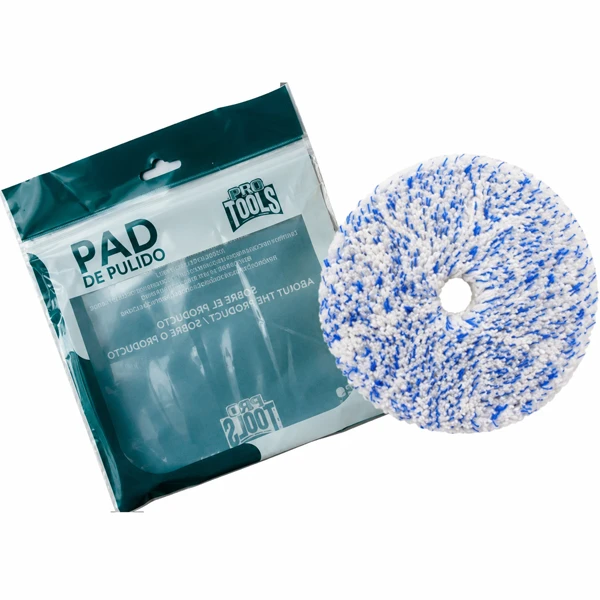 foam pad hair blue/white 5" cut
