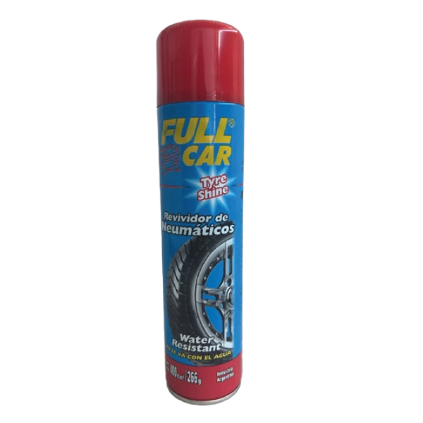 revividor de goma AEROSOL tyre shine 400CC