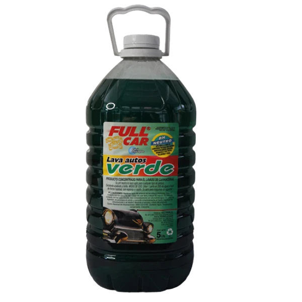 shampoo lava autos VERDE 5 L CONCENTRADO