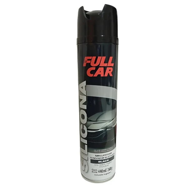 silicona en aerosol INTERIOR BLACK 440CC