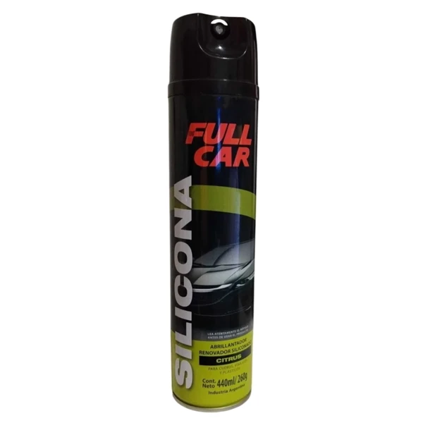 silicona en aerosol INTERIOR citrus 440CC
