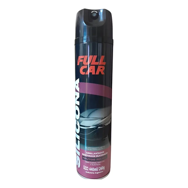 silicona en aerosol INTERIOR FRUTOS ROJOS 440CC