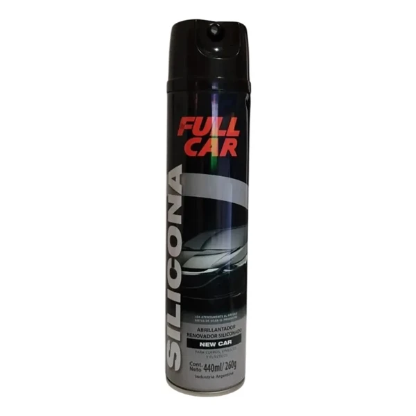 silicona en aerosol INTERIOR New car 440CC