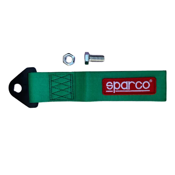 Cinta de Remolque Sparco Verde