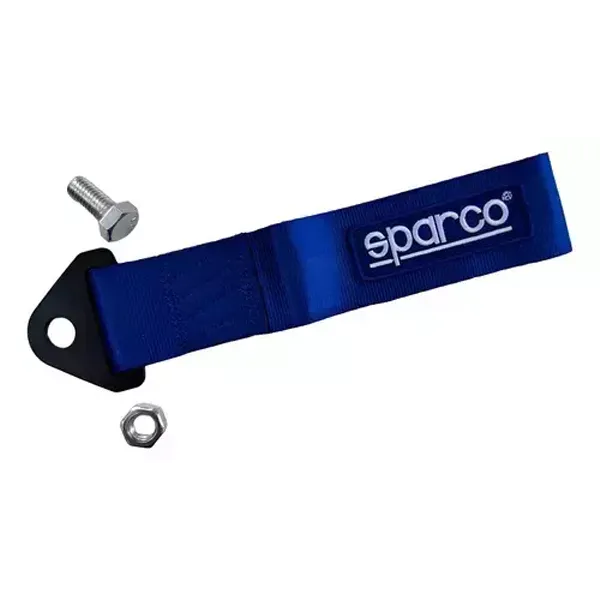Cinta de Remolque Sparco Azul