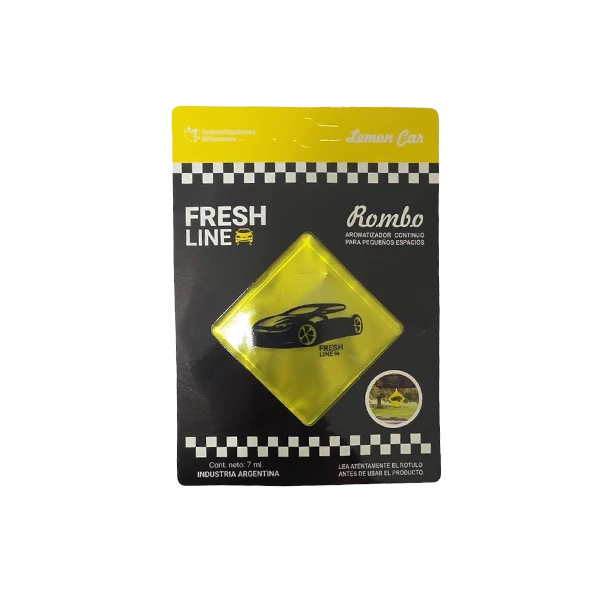 Fresh Line Aromatizador Rombo Lemon Car 7ml