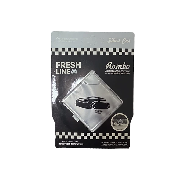 Fresh Line Aromatizador Rombo Silver Car 7ml