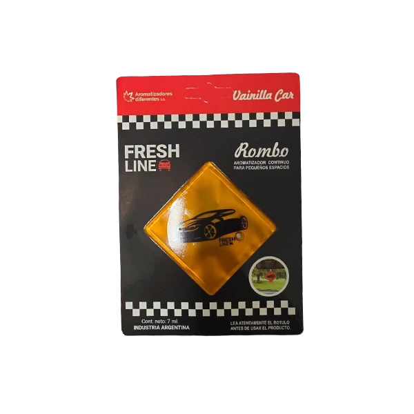 Fresh Line Aromatizador Rombo Vainilla Car 7ml