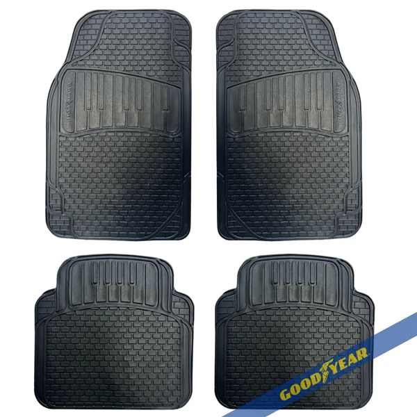 JUEGO CUBRE ALFOMBRAS DE PVC 4 PIEZAS