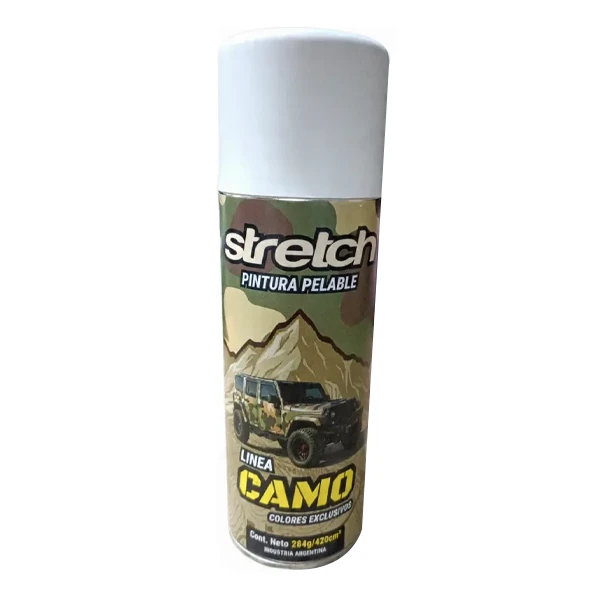 Pintura Pelable Línea Camo Vinilo camuflado blanco