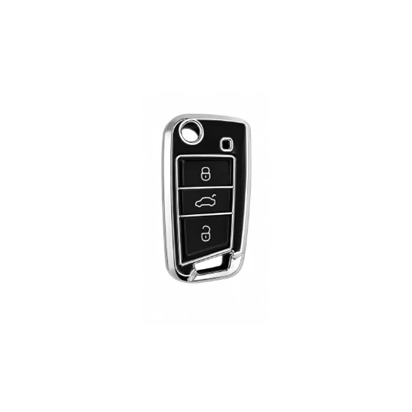 FUNDA TPU VW Polo/Track 3 Botones Navaja