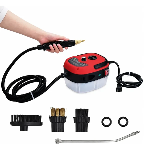 Limpiadora A Vapor Alta Presión 2500w Tapizados Motor Tela